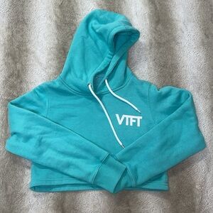 Teal Hoodie with VFT Logo